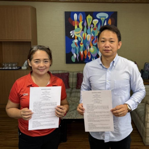 MOA Signing with Barangay Quirino 3A